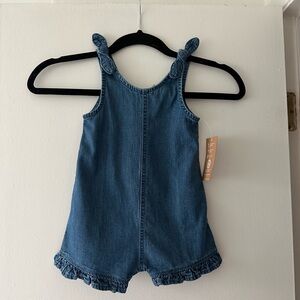 Old Navy Chambray Baby Romper. Size 12-18 M